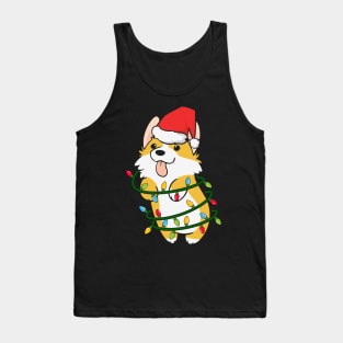 Cute Corgi Dog Christmas for Women, Men and Kids Tank Top